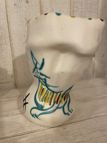 Vase vallauris signé - vase,