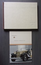 MAYBACH 57 & 62 orig 2002 Large 80pp Hardback Brochure  + Zeppelin DS8 in Holder