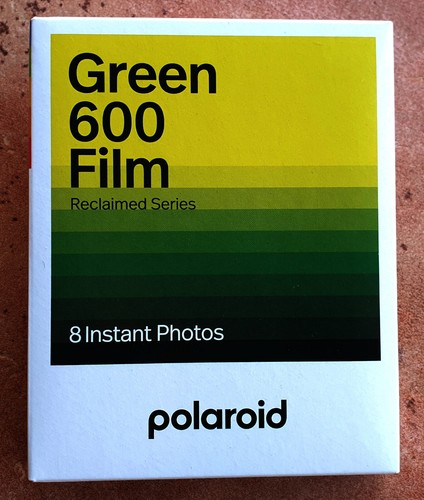 Polaroid reclaimed green 600 - polaroid,