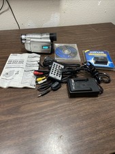 JVC GR-DVL505U Mini DV Digital DualCam Video Camcorder W/ Accessories Manual