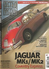 RETROVISEUR N°244 JAGUAR MK1/MK2 / PICK-UP XK120 / MASERATI A6 GCS / MERCO 300S