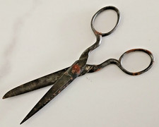 Antique A.AUBRY Embroidery Scissor No. 6