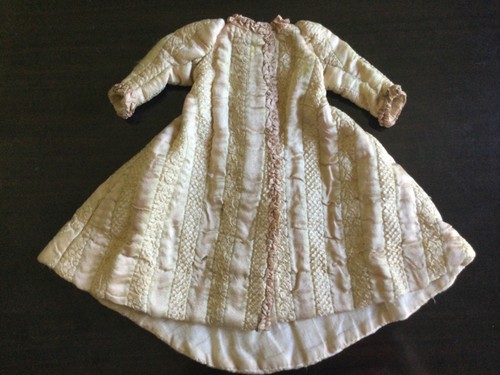 Superbe manteau xixeme soie - superbe, en