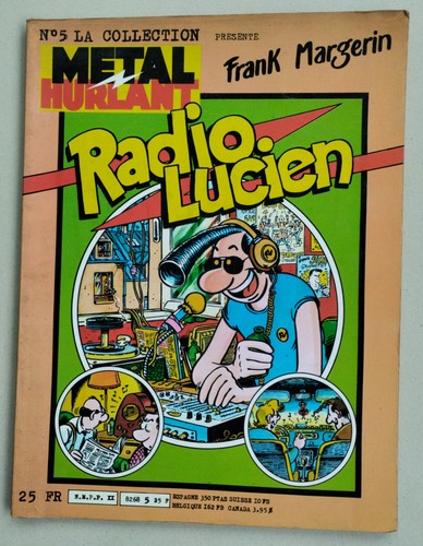 Magazine metal hurlant - hurlant, radio