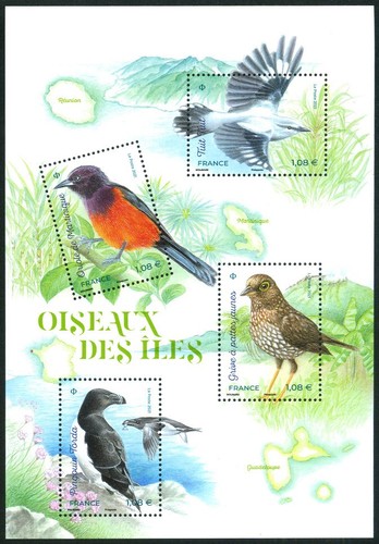 Timbre france f5460 oiseaux - timbre,
