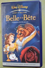 La Belle et la bête - Walt Disney - cassette vidéo vhs K7