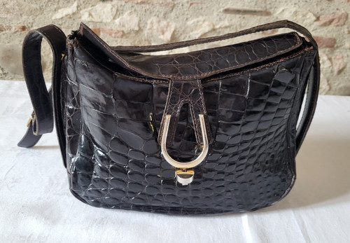 Sac main crocodile croco - main, en