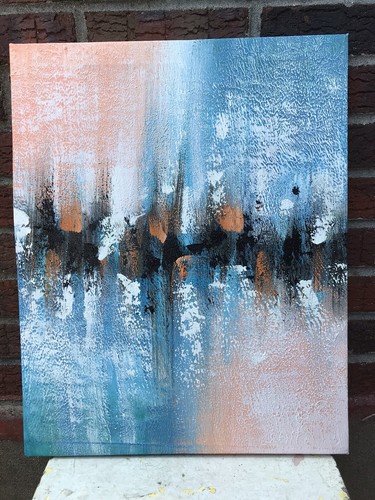 Abstract genuine oil painting - abstract,