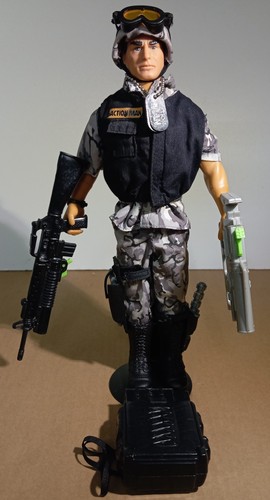 Figurine action man rapid fire - action,