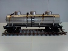 Échelle O, tank car wagon