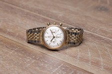 OMEGA Seamaster 145.005-67 - Deux Tons Cadran Or 37mm Montre Chrono - Set