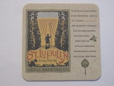 Bière dessous de Verre ~ Odell Brassage St Lupulin Extra Pâle Ale ~ Pieds