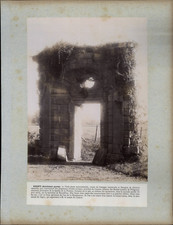 France, Gigny, Old Porte vintage print print print d&#039;era 32x24.5 