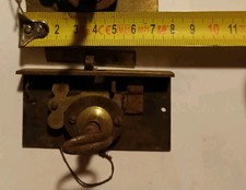 Serrure XIX ème malle coffre