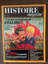 Revue HISTOIRE MAGAZINE N°1 Année 1980