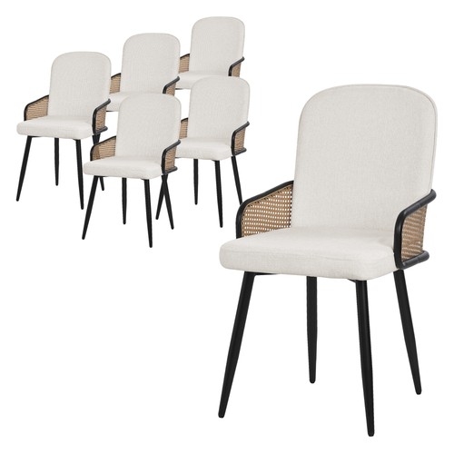 Chaises salle manger tissu - à,