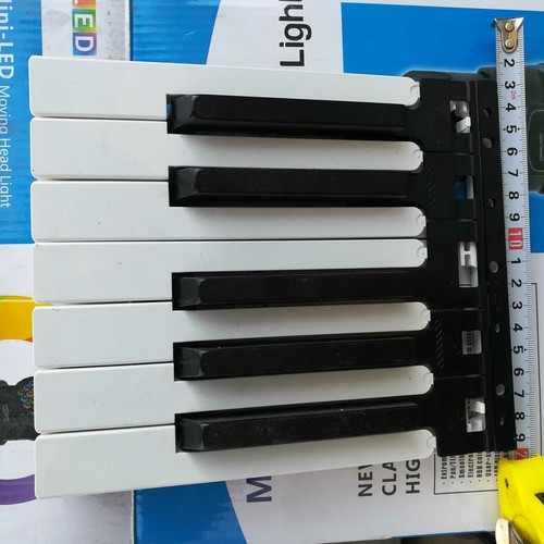 1pc black and white - keys, for