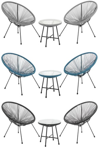 Ensemble chaises jardin - chaises, de