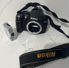 Nikon D3000 10.2MP Digital SLR Camera -Body - w/ Strap and Brand New Battery