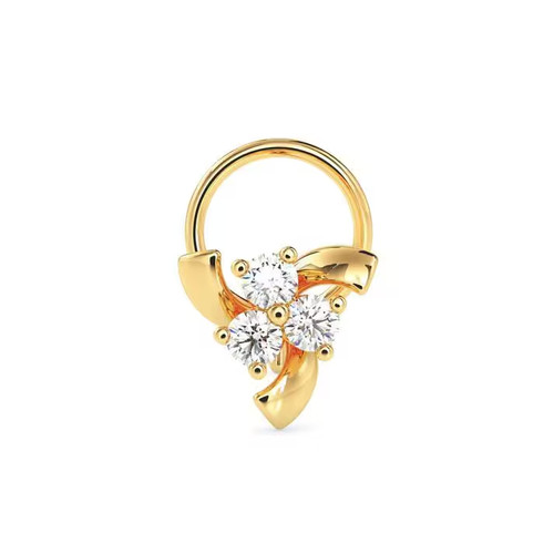 Clou nez diamant cultivé - clou, de