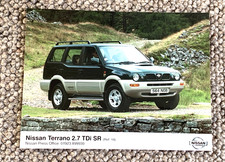 NISSAN TERRANO 2.7 TDi - COLLECTIBLE ORIGINAL GENUINE PRESS PHOTO PHOTOGRAPH