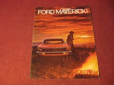 1970 Ford Maverick 3/69 Sales Brochure Booklet Catalog Old Original