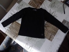 T-shirt manches longues noir