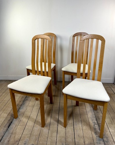 Chaises en orme - (lot, 4)