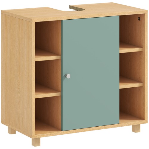 Homcom meuble sous lavabo - sous,