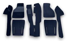 Ensemble De Tapis Compatible Avec Fiat X 1/9 Année 1972-1989 Bleu