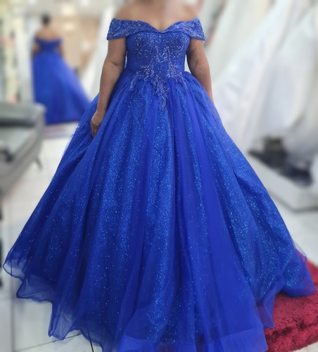 Robe mariée bleue - de,