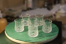 Lot de 6 verres à goutte