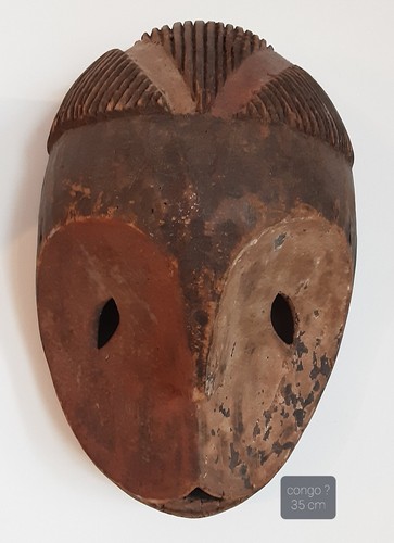 Masque congo zaïre - masque,