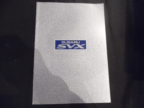 Catalogue subaru svx 20 - catalogue, –