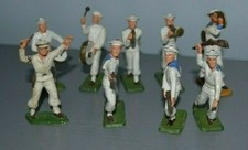 Lot of 9 STARLUX Marine Soldiers including 5 Musicians
