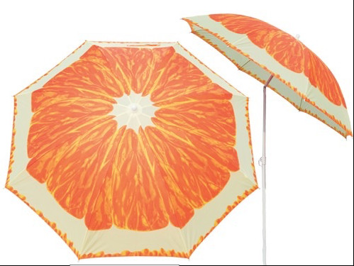 Parasol plage imprimé - plage,