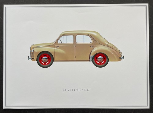 Renault 1947 4 cv / 4 cyl