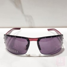 Gucci GG 1823 Vintage Sunglasses Y2K 2000 Tom Ford ERA Eyewear Bezel Glasses