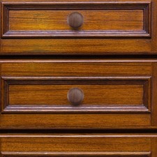  Bouton de garde-robe à trou