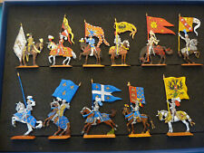 Tin plates - Flat tin - Tin figures: SEGOM - Renaissance flags