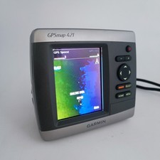 GARMIN GPSMAP 421 Marine Color CHARTPLOTTER NMEA2000 GPS NAVIGATION