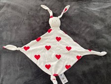 Doudou Plat Carré Lapin Blanc