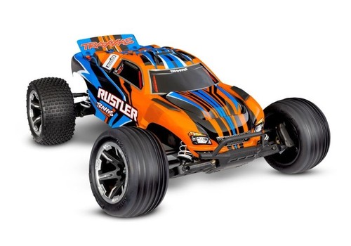 Traxxas rustler orange 10 - traxxas,