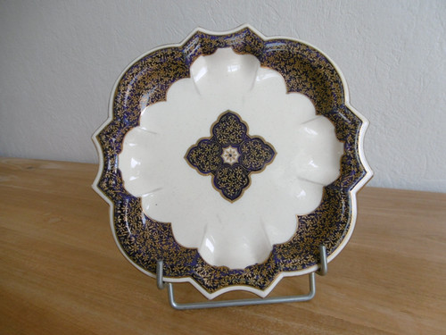 Assiette terre fer gien - fer,