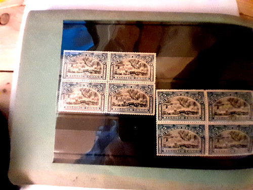 Timbres congo belge 1910 - timbres,