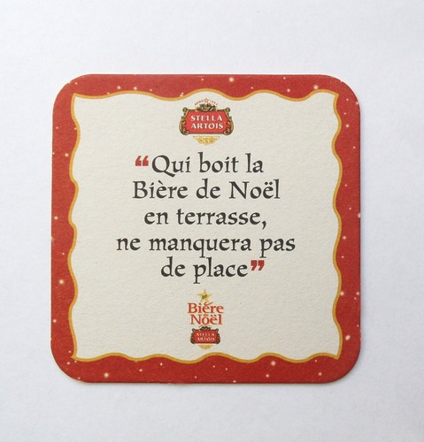 Sous bock bière stella - ,