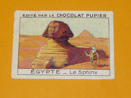 Chromo chocolat pupier - chocolat,