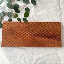 Assiette en bois massif