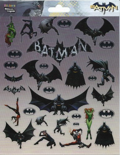 Stickers batman planche cm - stickers,