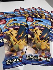 XY Evolutions Sealed Booster Pack Blister / CHARIZARD ARTWORK / RARE / SEALED